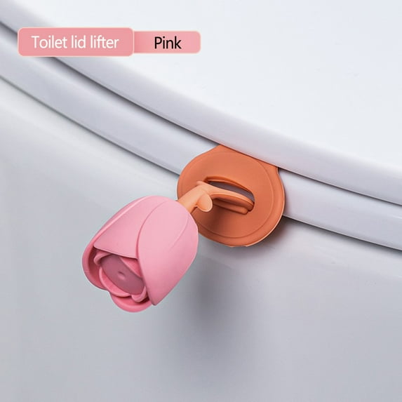 Summer Deal! GFHFHITJ Toilet Handle Creative Toilet Ring Cover Lifter Anti-dirty Handle Toilet Toilet Cover Artifact Toilet Cover Lifter