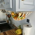 WJSXC Handwoven Cotton Rope Fruit and Veggie Hanging Basket for Home