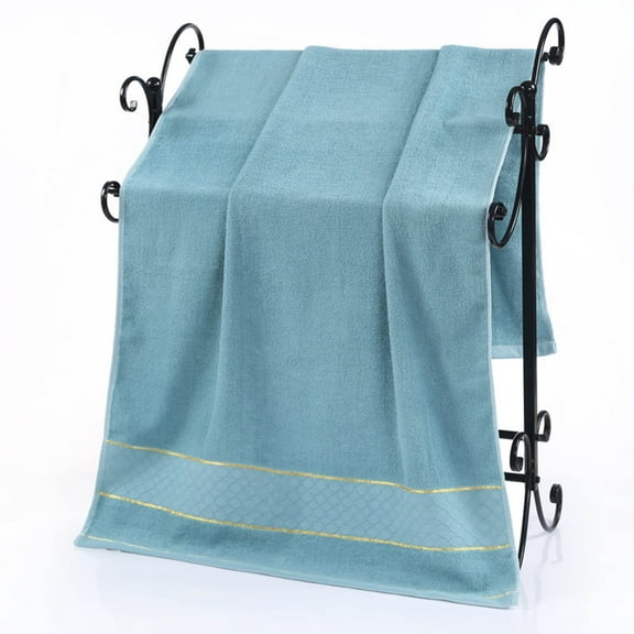 Rvasteizo Bath Towels, Cotton Large Size 28 X 55 Inches Large Bath Towels Super Absorbency Compact Expeditious Drying and Lightweight for Gym Travel