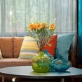 thumbnail image 1 of Summer Deals Clearance 2025! Rvasteizo Home Office Decor, Simulated Flowers Five Blossoms Home Decor Vase Flower Arrangement Outdoor Wedding Gardening Decoration Fake Flowers, 1 of 5