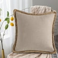 thumbnail image 1 of Rvasteizo Throw Pillow Covers 18x18 in, 17.7 Inches Linen Comforts Pillowcase Home Furnishings Sofa Living Room Bedhead Cushion Waist Pillowcase, 1 of 5