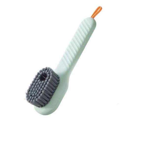 Under $5! Rvasteizo Cleaning Brush, 2 In 1 Multifunction Cleaning Brush Liquid Infused Shoe Brush Soft Bristled Shoe Brush Household Multifunctional Plastic Shoe Brush