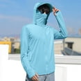 thumbnail image 1 of Summer Deals Discount Sun Protection Clothing Summer Men's Casual Fashion Solid Color Long Sleeved Hooded Drawstring Loose Sun Protection, 1 of 6
