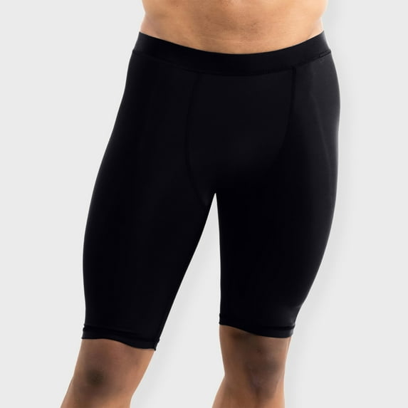 Summer Mens Shorts Plus Size Athletic Compression Pants Workout Gym Sport Shorts Underwear Running Tights for Men S-3XL