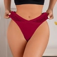 thumbnail image 1 of Summer Deals Panties for Women High-waisted Women's Lace Abdomen Mid-rise Waist And Hip Lift Comfortable Body Breathable Underwear Briefs Plus Size Everyday Underwear Casual Panties, 1 of 4