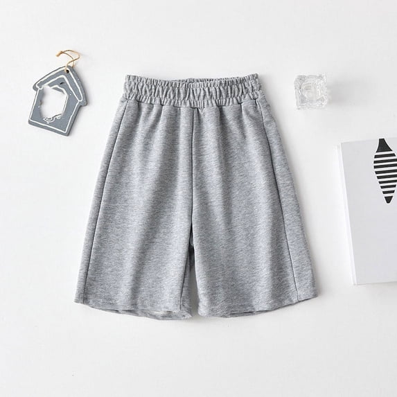 Summer under $10 Short Pants for Girls Boys Unisex Tweens 3-14Y Summer Elastic Waist Printing Casual Sports Pants Shorts for Children