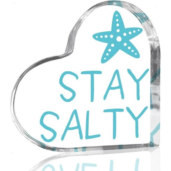 Summer Decor Summer Decorations for Home Office Funny Beach Decorations Coastal Decor for Home Bathroom Beach Theme Acrylic Sign 4x4 inch