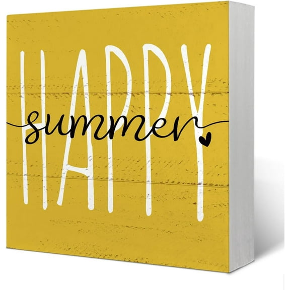 Summer Decor,Yellow Summer Decorations,Summer Decorations For Home,Summer Room Decor,Summer Table Decor,7x7 Inch