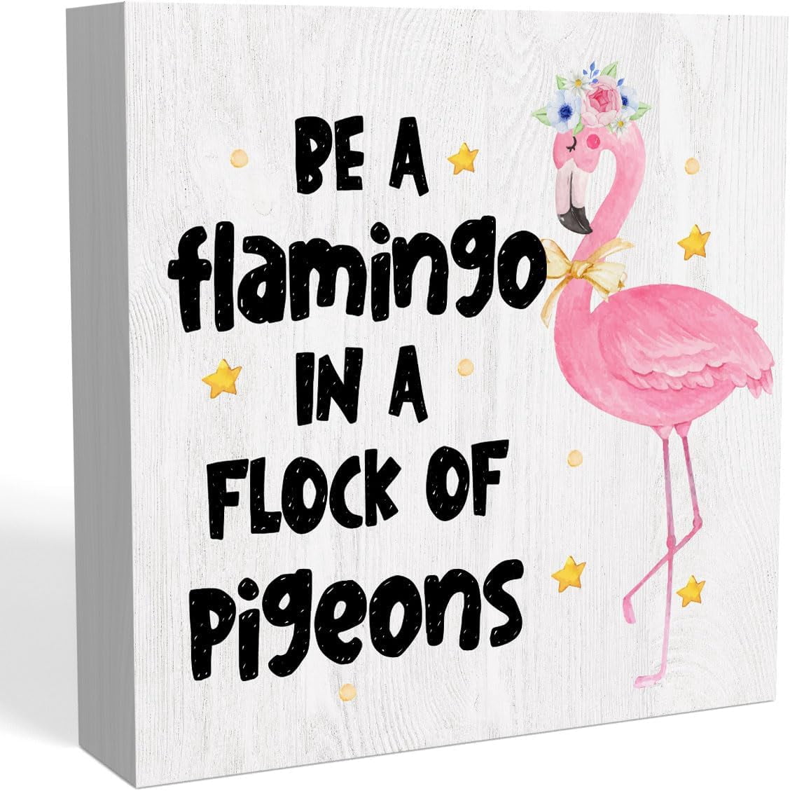 Be a Flamingo in a Flock of Pigeons SVG Flamingo Svg Cutting