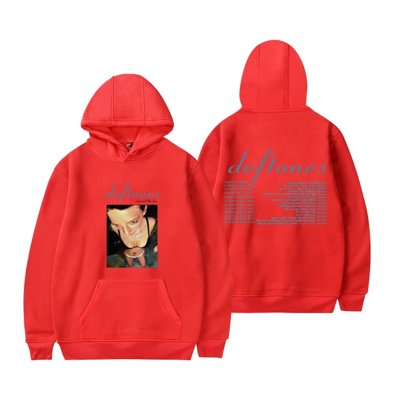 Summer Deftones Around The Fur Tour Band Concert Unisex Hooded