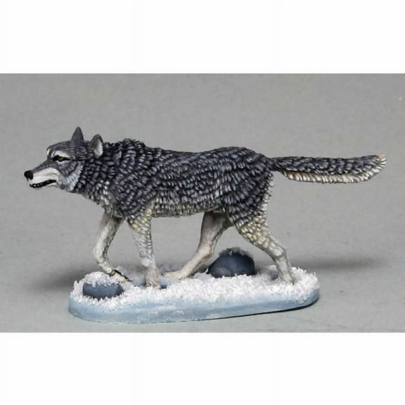 Summer Direwolf Miniature George R.R. Martin Masterworks Dark Sword Miniatures