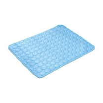 Summer Dog Cooling Mat & Sleeping Pad, Pet Summer Pads Cat Ice Silk Self Bed Sleeping Washable & Portable Cushion Home or Outdoor for Kennel/Sofa/Bed/Floor/Car Seats Small Medium Large Dogs Cats
