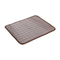 thumbnail image 1 of Summer Dog Cooling Mat & Sleeping Pad, Pet Summer Pads Cat Ice Silk Self Bed Sleeping Washable & Portable Cushion Home or Outdoor for Kennel/Sofa/Bed/Floor/Car Seats Small Medium Large Dogs Cats, 1 of 4