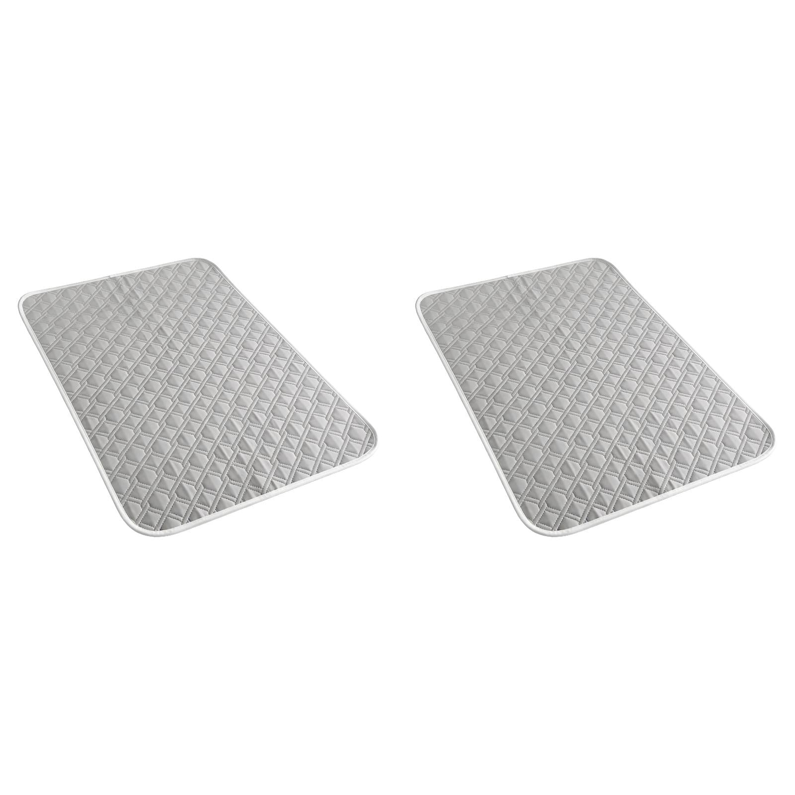 Summer Dog Cooling Mat Washable Ice Silk Self Cool Pad for Small Medium Large Dogs and Cats, Pet Sleeping Pad for Crate Bed Indoor Outdoor Floor Car Seats, Portable Thin Breathable Mat