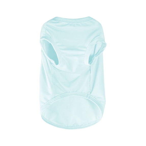 Polyester Elastane Dog Summer Shirt Breathable Mesh Sleeveless Sun Protection Vest For Small Medium Dog Cat