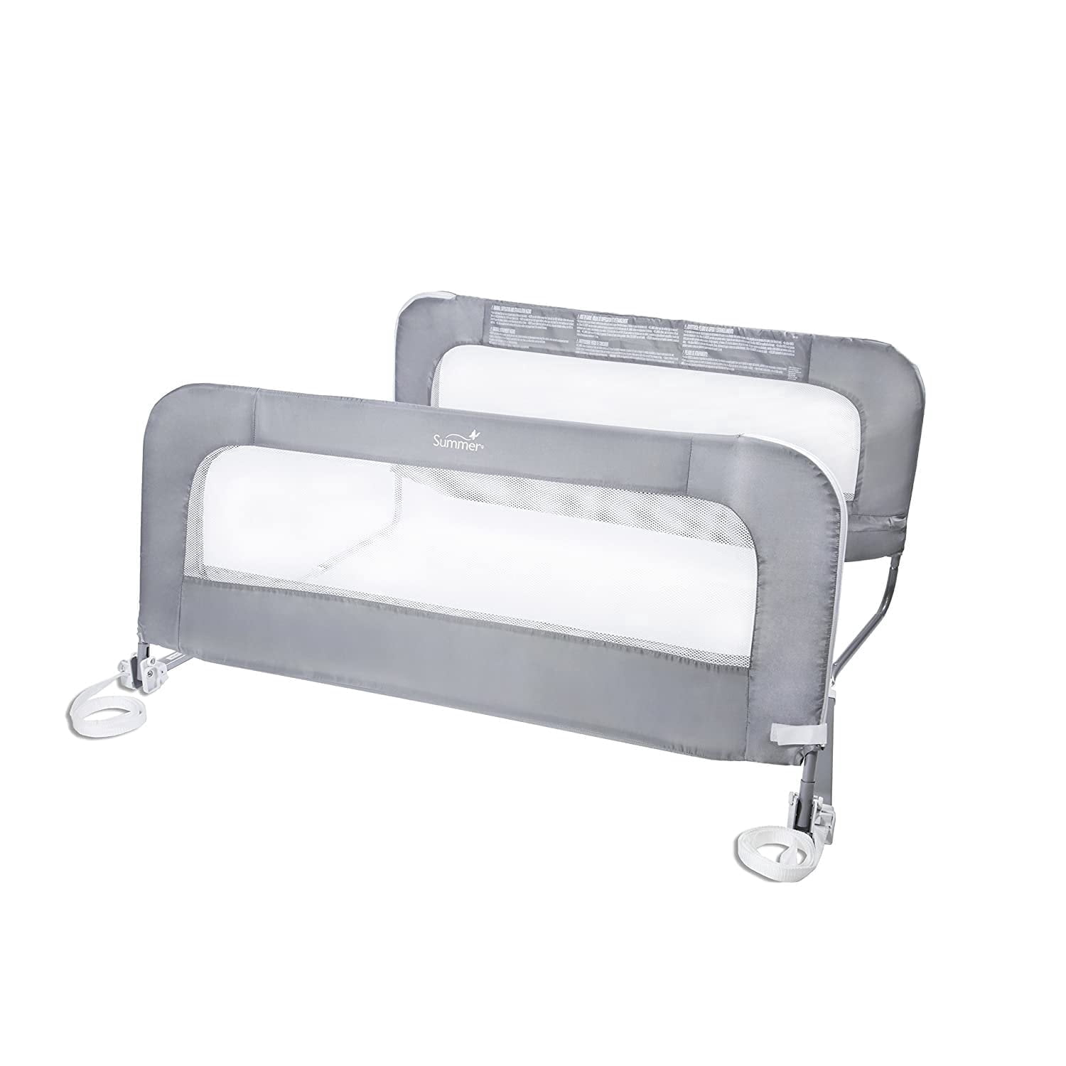 Summer Infant Double Safety Bedrail, Gray