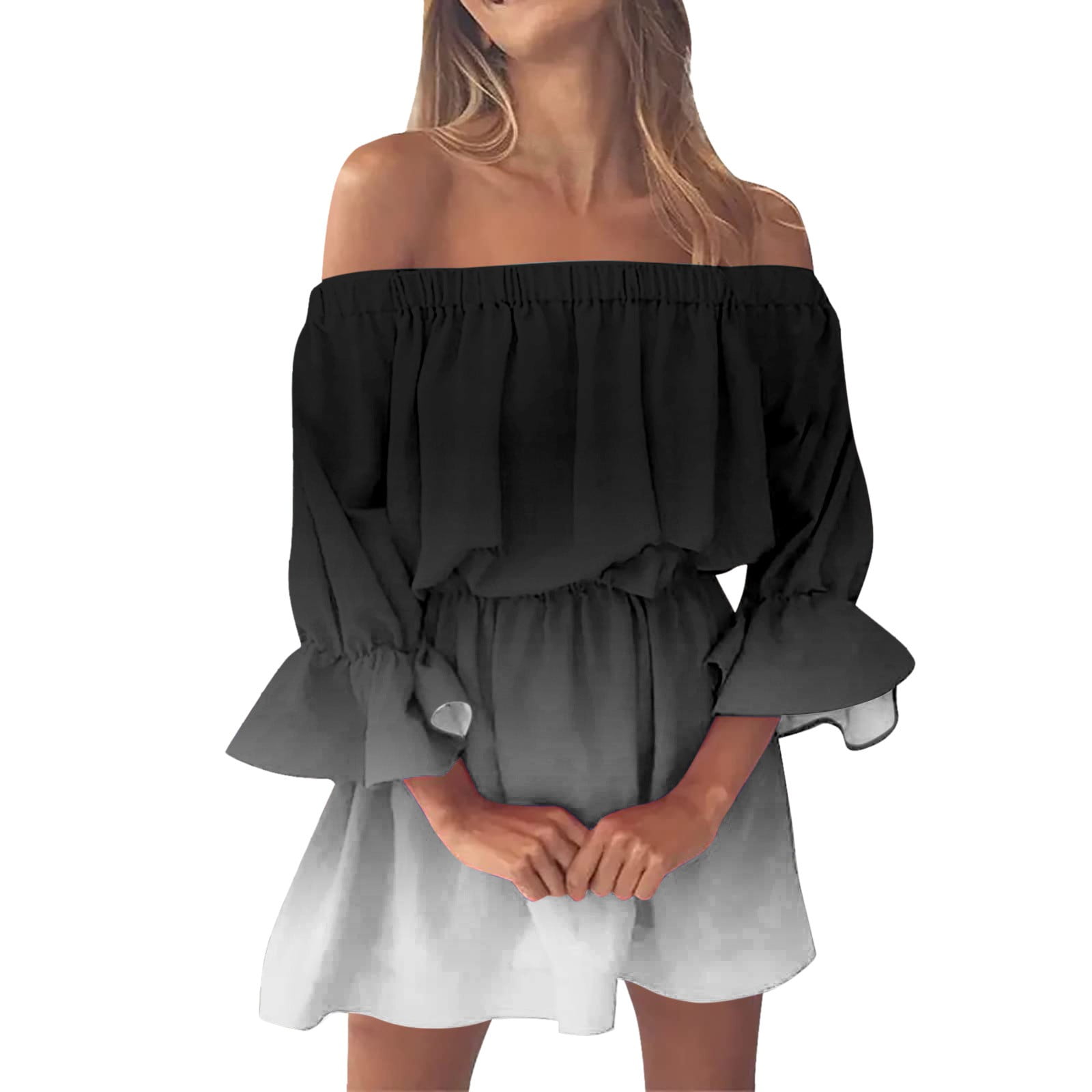 Dresses with bell sleeves for summer hotsell