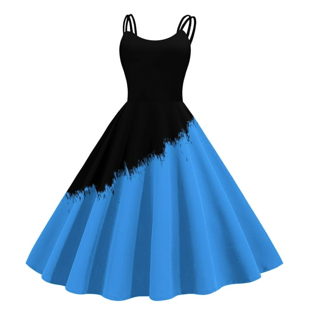 Summer Dresses For Women 2024 Casual Dresses Sleeveless Knee Length ...