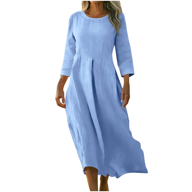 michelin linen dress Sleeper Women's Michelin Linen Dress – Saint Bernard main image 1