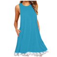 thumbnail image 1 of Summer Dresses, Formal Dresses for Women,Women's Oversized Casual Dress Comfortable Loose Fit Cuffless Elegant Daily Wear Trendy Flowy Soft Fabric, 1 of 4
