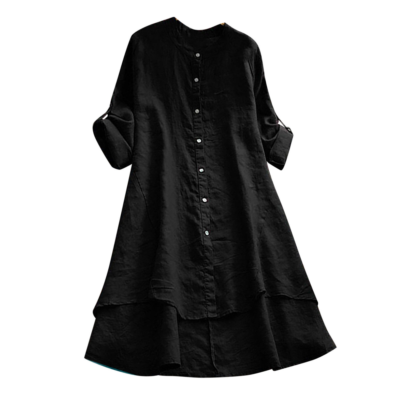 Summer Dresses for Women 2023 Pejock Women Cotton Linen Dress Elegant