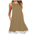 thumbnail image 1 of Summer Dresses for Women 2025, Casual Summer Dresses for Women,Women's Oversized Casual Dress Comfortable Loose Fit Cuffless Elegant Daily Wear Trendy Flowy Soft Fabric, 1 of 4