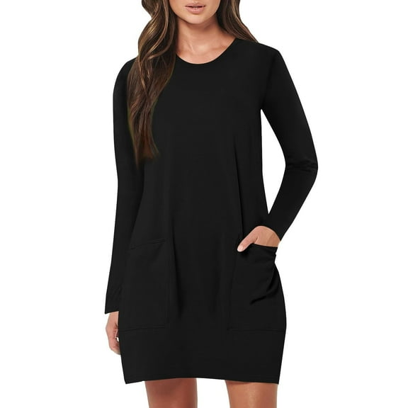 Summer Dresses for Women 2025, Dresses for Women,Women's Sleeveless Mini Tank Dress Casual Athletic Workout Tennis Sport Dress with Pockets Lightweight Comfortable Stretchy