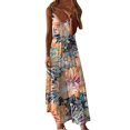 thumbnail image 1 of Summer Dresses for Women Beach Floral Tshirt Sundress Casual Boho Tank Dress, 1 of 5