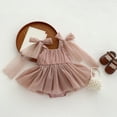 thumbnail image 1 of Summer Easter Dresses Short Sleeved Small Floral Princess Style Casual Fall Winter Holiday Flower Dress for Girls Elastic Waist for Holiday Party, 1 of 8