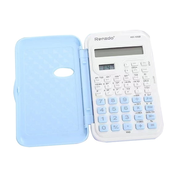 Kyusrd Color Flip Function Calculator Display For Primary And Secondary School Students Exam Special Mathematical Computer Small Mini Portable