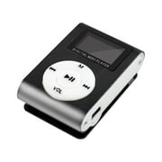 Kyusrd Portable MP3 Player,1PC USB LCD Screen MP3 Support Sports Music Player