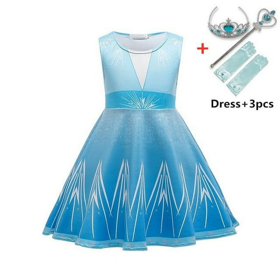 Summer Sleeveless, One-pieces Costume Girls Dress, Birthday Party Dress up