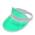 thumbnail image 1 of Summer Empty Top Sun Hat, Lightweight UV Protection Visor Cap for Outdoor Sports Daily Wear, Simple Gift(One Size,Green), 1 of 2