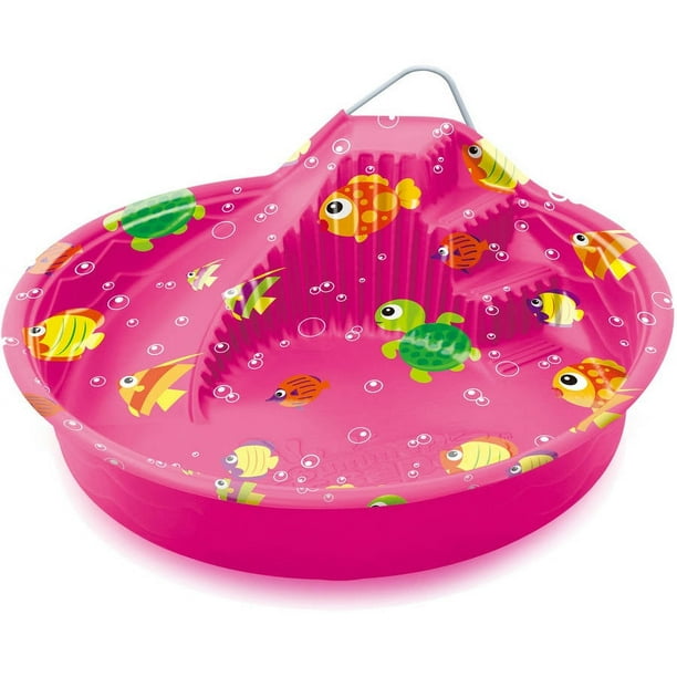 Summer Escapes Inflatable Kiddie Pool, Round, 70 in x 70 in x