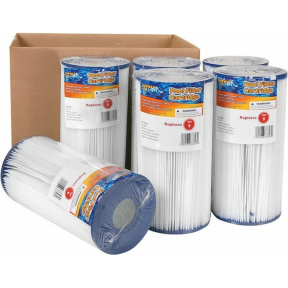 Summer Escapes Type B Filter Cartridge Case of 6