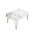 thumbnail image 1 of Summer Eucalyptus Leaves Rectangle Tablecloth, Spring Botanical Farmhouse Waterproof & StainResistant Tablecloth, Washable Oil-proof Table Cover for Dining/Party/Wedding/Camping/Buffet 60x102 In, 1 of 9