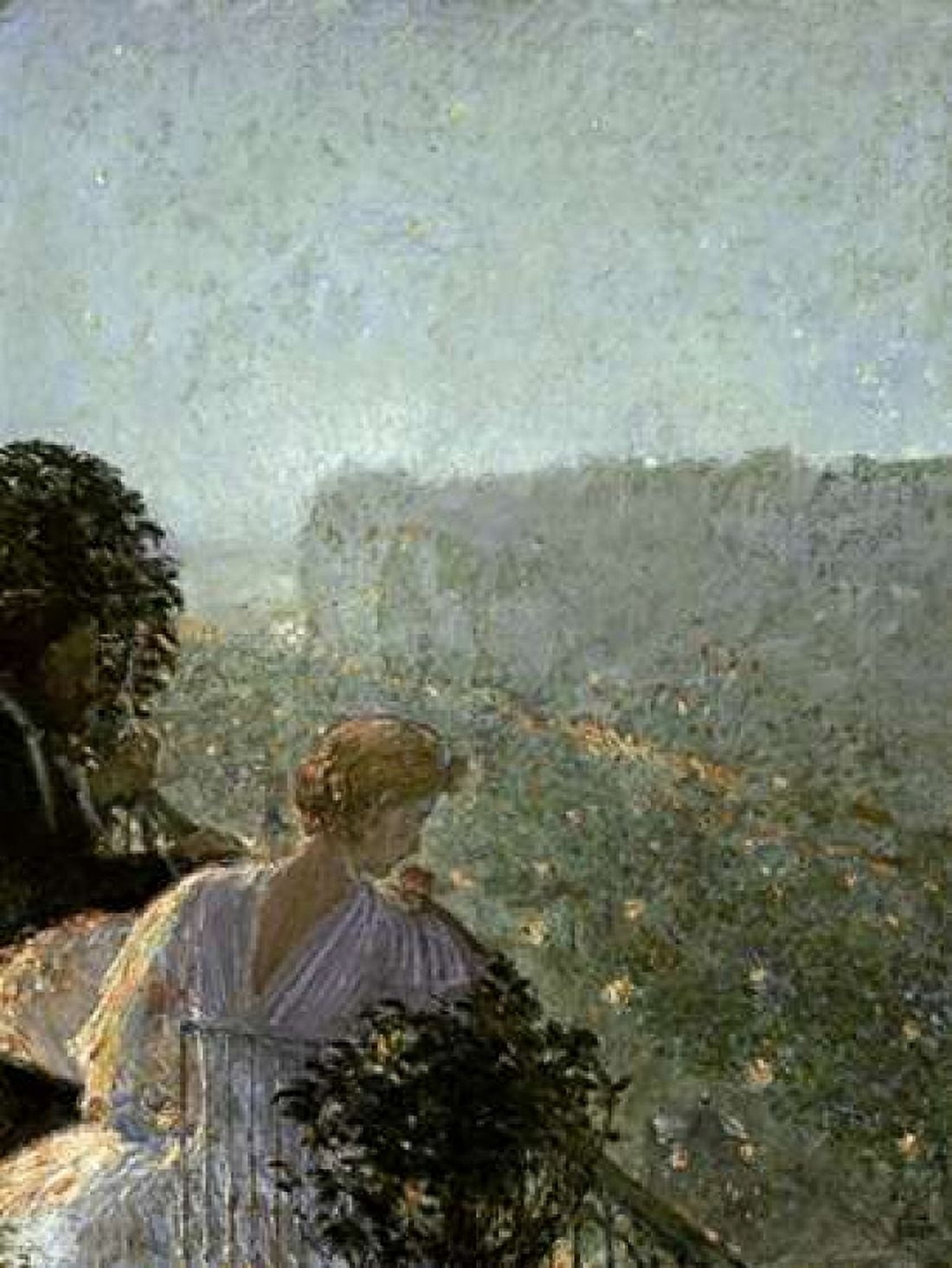 Summer Evening Paris Canvas Art - Childe Hassam (18 x 24)