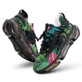thumbnail image 1 of Summer Exotic Floral Tropical Palm Leaves Walking Shoes for Men Woman Lightweight Tennis Fashion Elastic Sports Shoes Cushion Basketball Shoes, 1 of 7