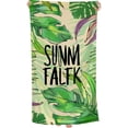 thumbnail image 1 of Summer Exotic Leaves Printed Pool Towel Oversized for The Swimming Summer, 1 of 8