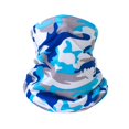 thumbnail image 1 of Summer Face Neck Gaiter - UV 50+ Sun Protection, Breathable Mesh Ice Silk Face Mask for Cycling, Running, Hiking, Fishing Sky Blue One Size, 1 of 7