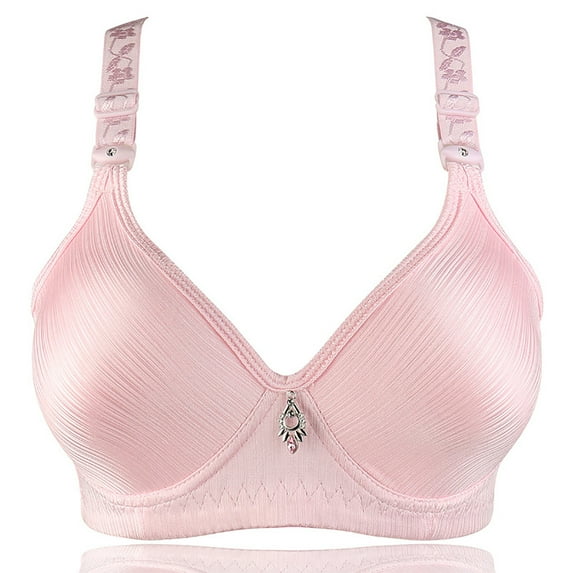 Summer Fall Savings 2023! TAGOLD Plus Size Bras for Womens,Women's Bra, Women Bra Lingerie Seamless Plus Size OnePiece Elastic Comfort Cotton Vest Bra Underwear