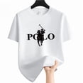 thumbnail image 1 of Summer Fashion Brand  Men's Clothes Business Casual Short-sleeved T-shirt Loose and Versatile Crew Neck Top Breathable T-shirt, 1 of 1