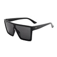 thumbnail image 1 of Summer Fashion Glasses Sunglasses Oversized Square Flat Single Lens Shading, 1 of 4