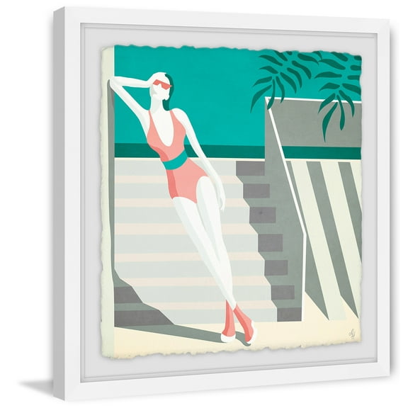 Summer Fashion II Framed Painting Print