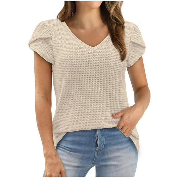 Summer Fashion Ladies Shirts Plus Size Loose And New Knitted