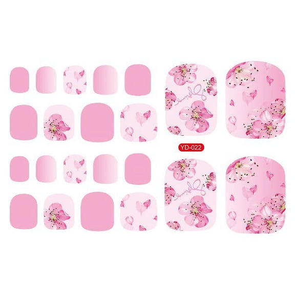 Summer Fashion Manicure Foot Sticker