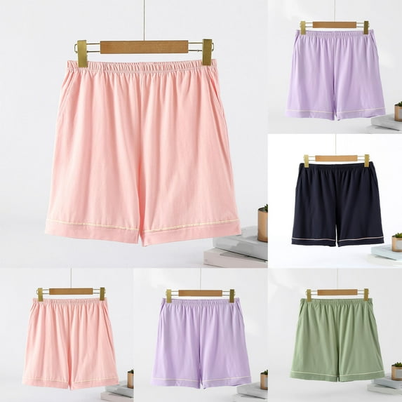Summer Fashion Plus Size Biker Shorts women Trendy Clothes 2025 Sports Casual Hip Elasticity Pocket Home Up to 65% off!