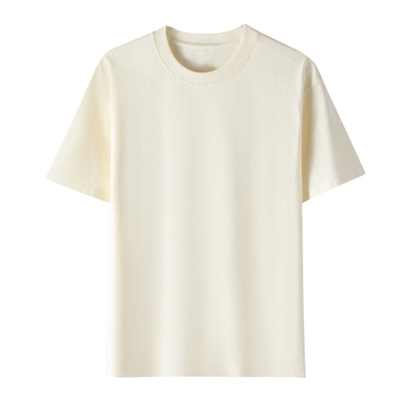 Summer Fashion Plus Size Mens Shirts Trendy Clothes 2025 Casual Solid Color Short Sleeved Loose And Temperat Up to 65% off!
