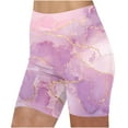 thumbnail image 1 of Summer Fashion Plus Size Yoga Shorts for Womens 2025 High Waist Printed Yoga Leggings Fitness Running Gym Ladies Solid Sports Active Three Minutes Pants Up to 65% off!, 1 of 3