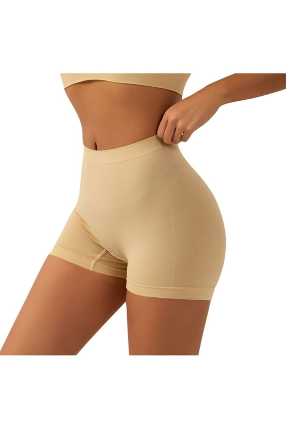 Summer Fashion Yoga Shorts for Womens 2025 High Elastic Waist Sexy Yoga Suit Running Sports Outer Wear Four Corners Short Pants Gifts for Womens